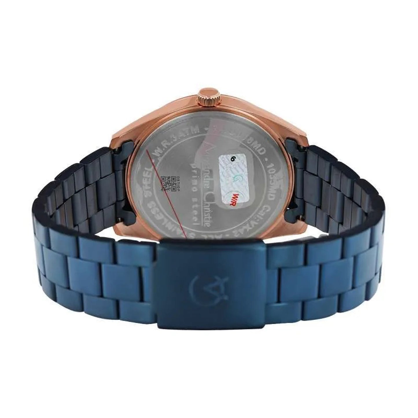Alexandre Christine 1035MDBURBU Men's Classic Quartz Watch 40mm