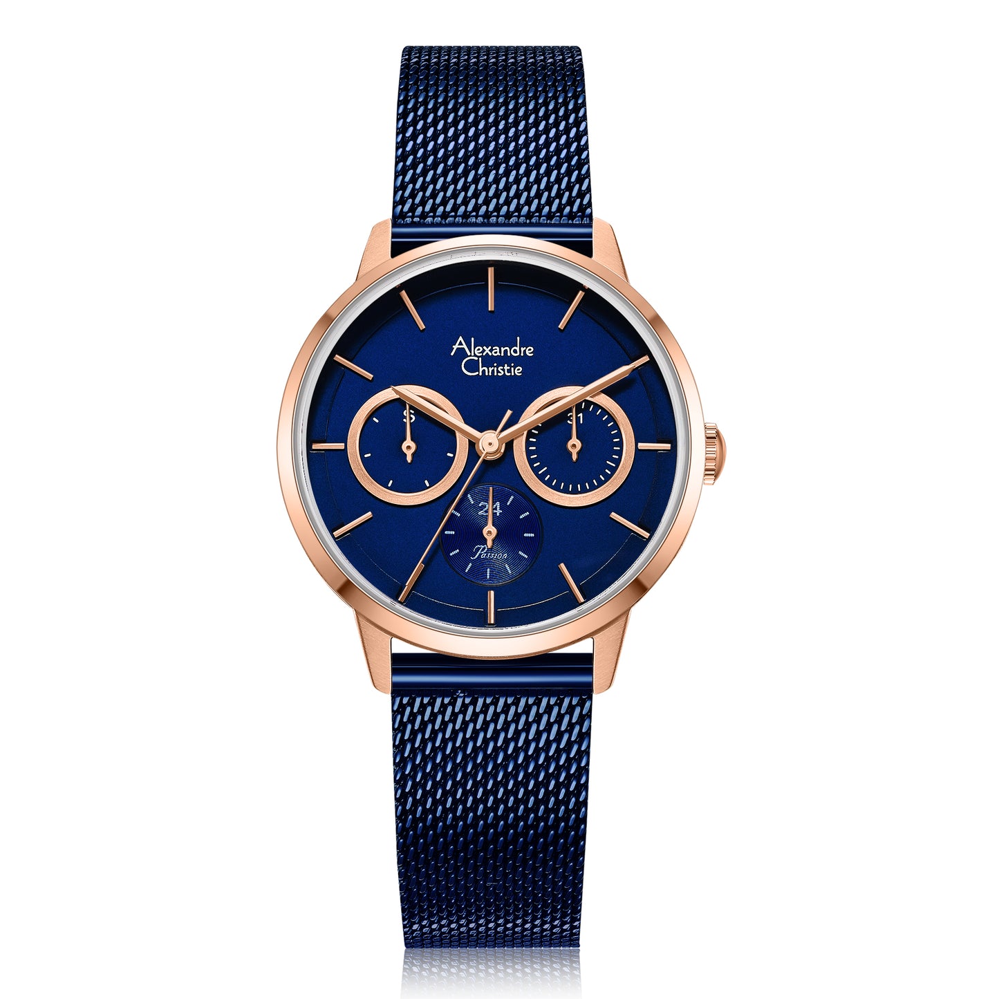 2682BFBURBU Women's Multi-Function Quartz Watch 34mm