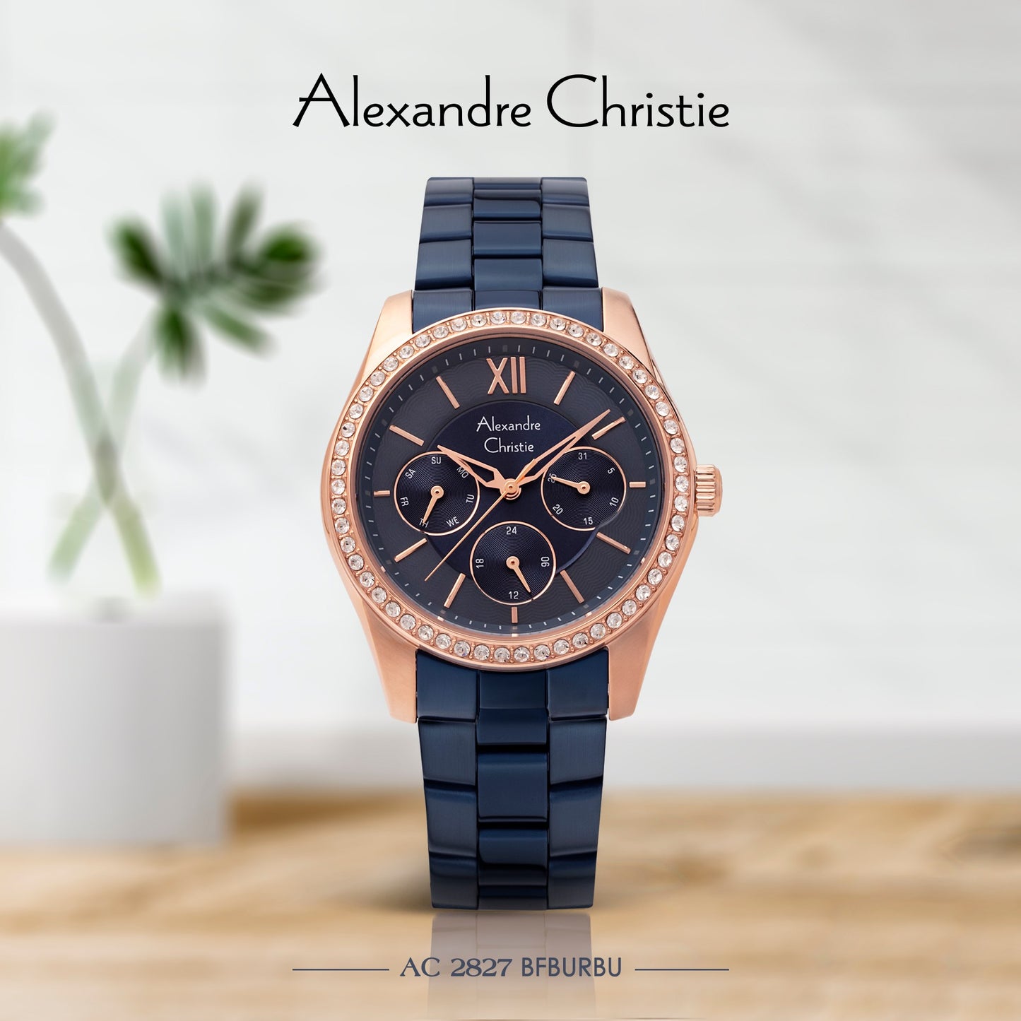 2843BFBURBU Women's Multi-Function Quartz Watch 38mm