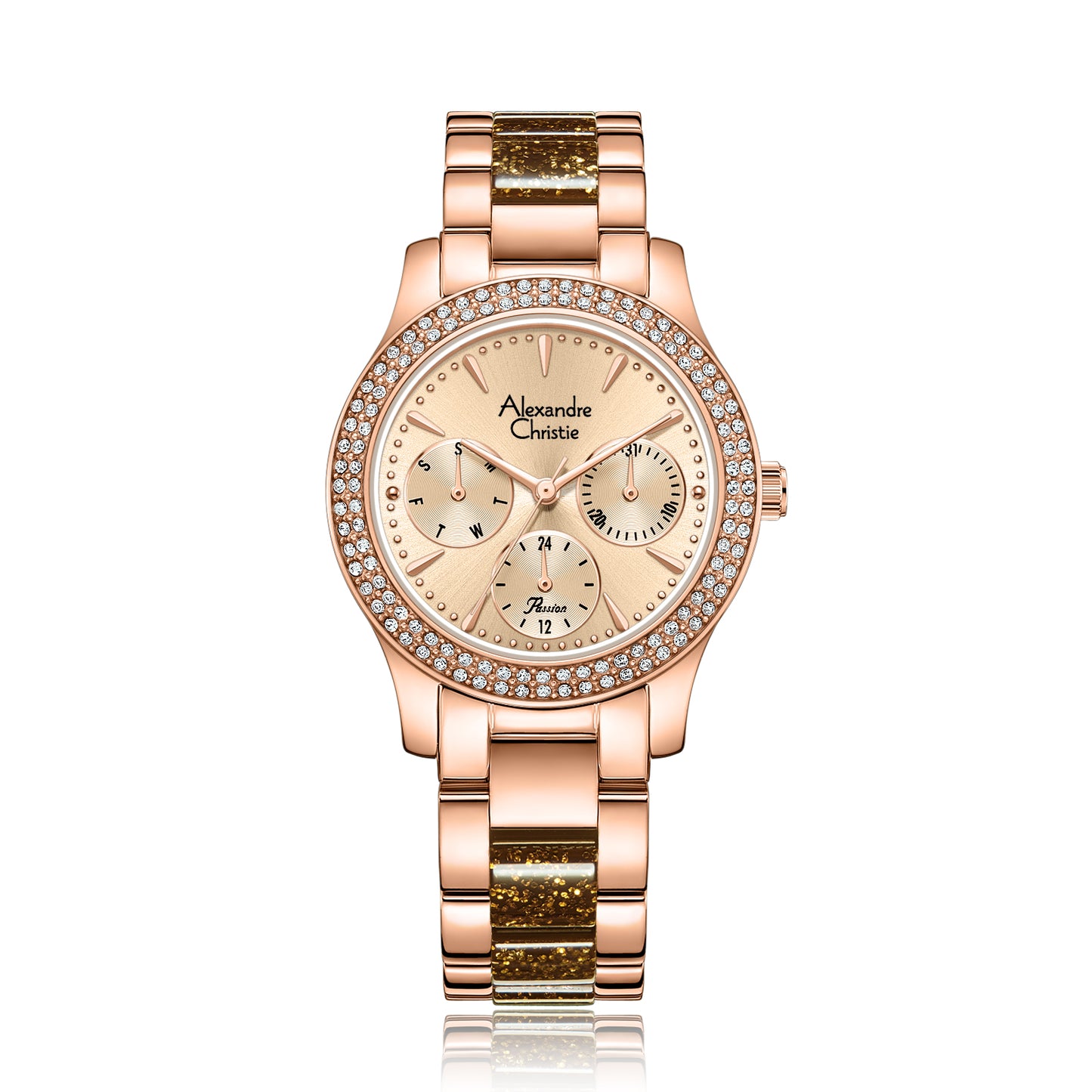 2932BFBRGLNBO Women's Multi-Function Quartz Watch 33mm