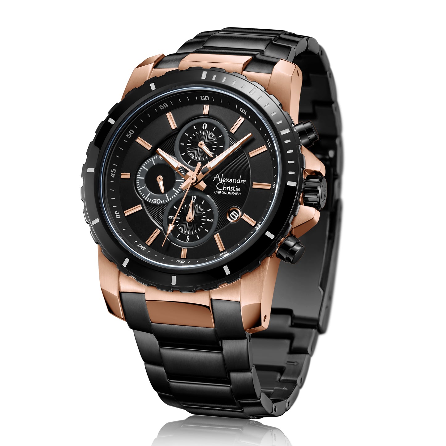 6141MCBBRBA Men's Chronograph Quartz Watch 44mm