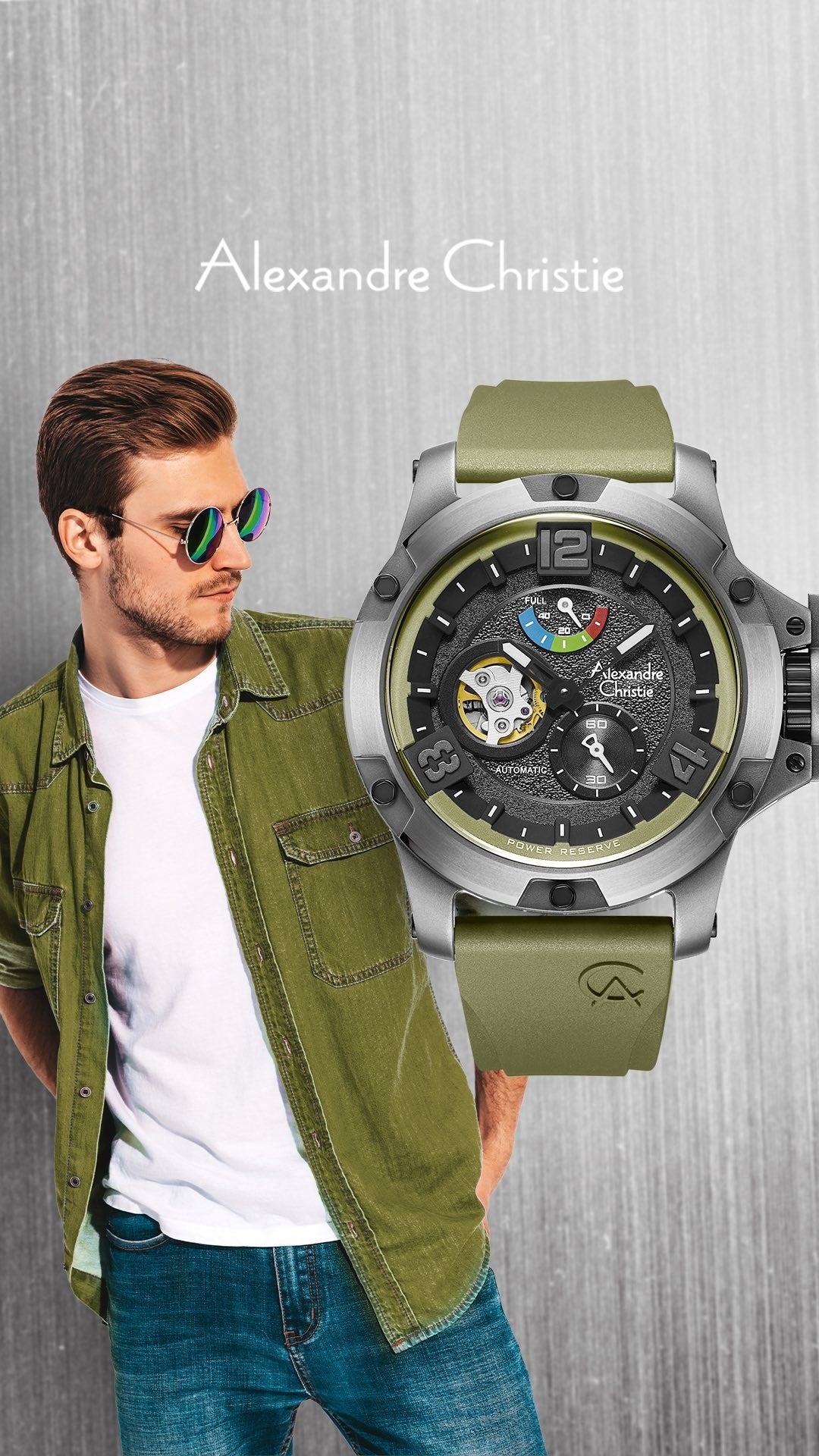 6295MPRTPBAGN Men's Classic Automatic Watch 48mm