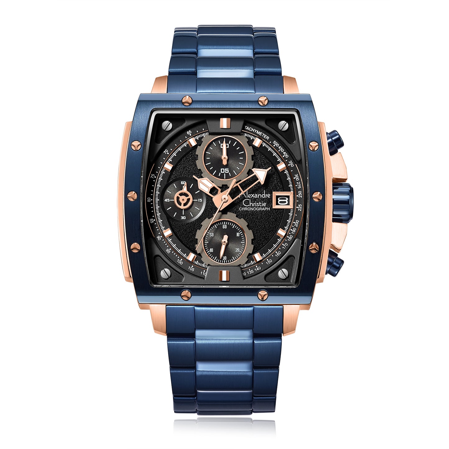6376MCBURBA Men's Chronograph Quartz Watch 44mm