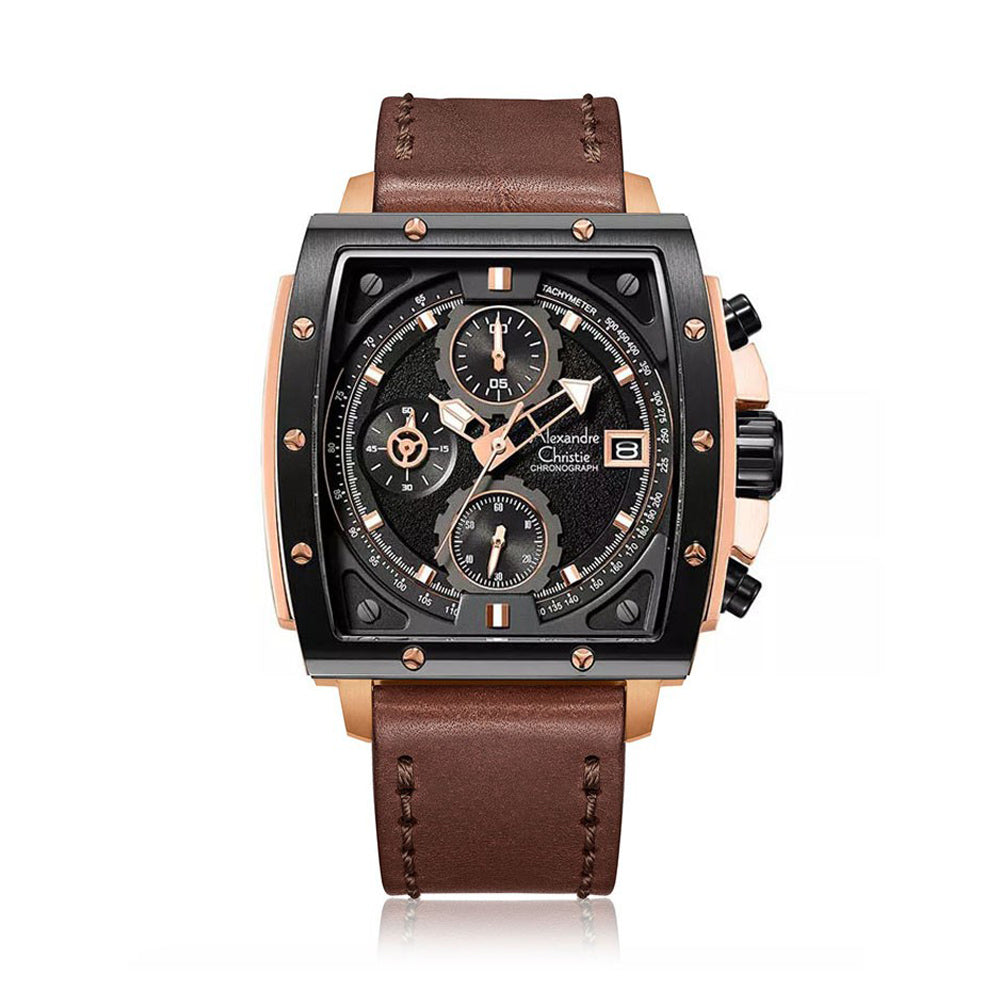 6376MCLBRBA Men's Chronograph Quartz Watch 44mm