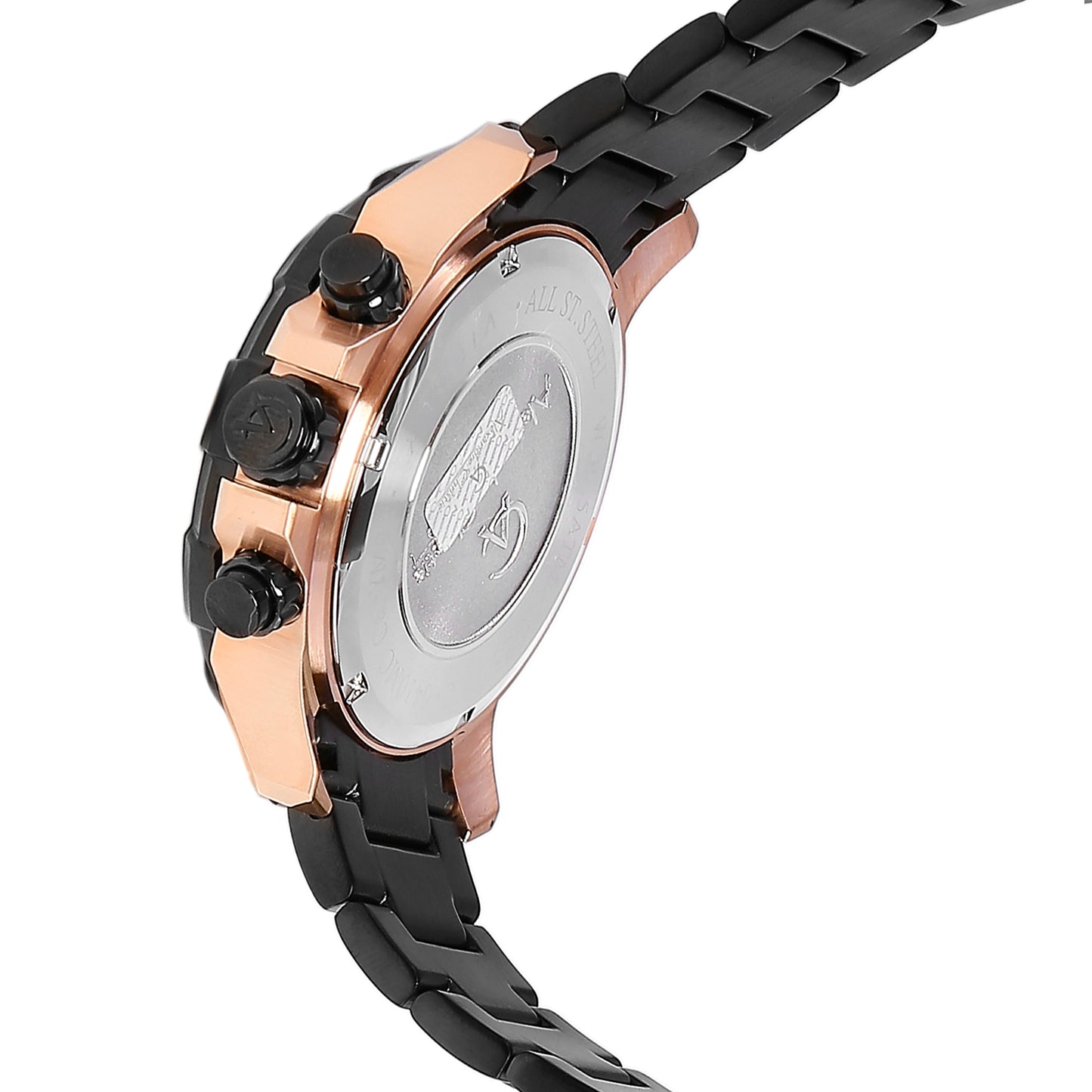 6410MCBBRBA Men's Chronograph Quartz Watch 47mm