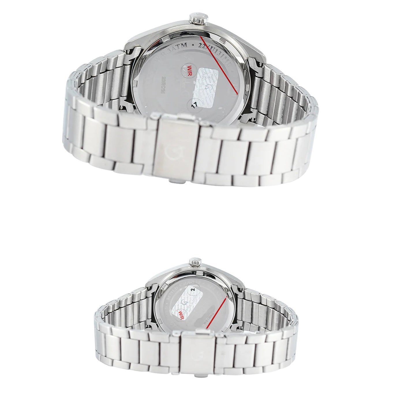 8684MDLDSSSL Couple's Classic Quartz Watch 41+32mm