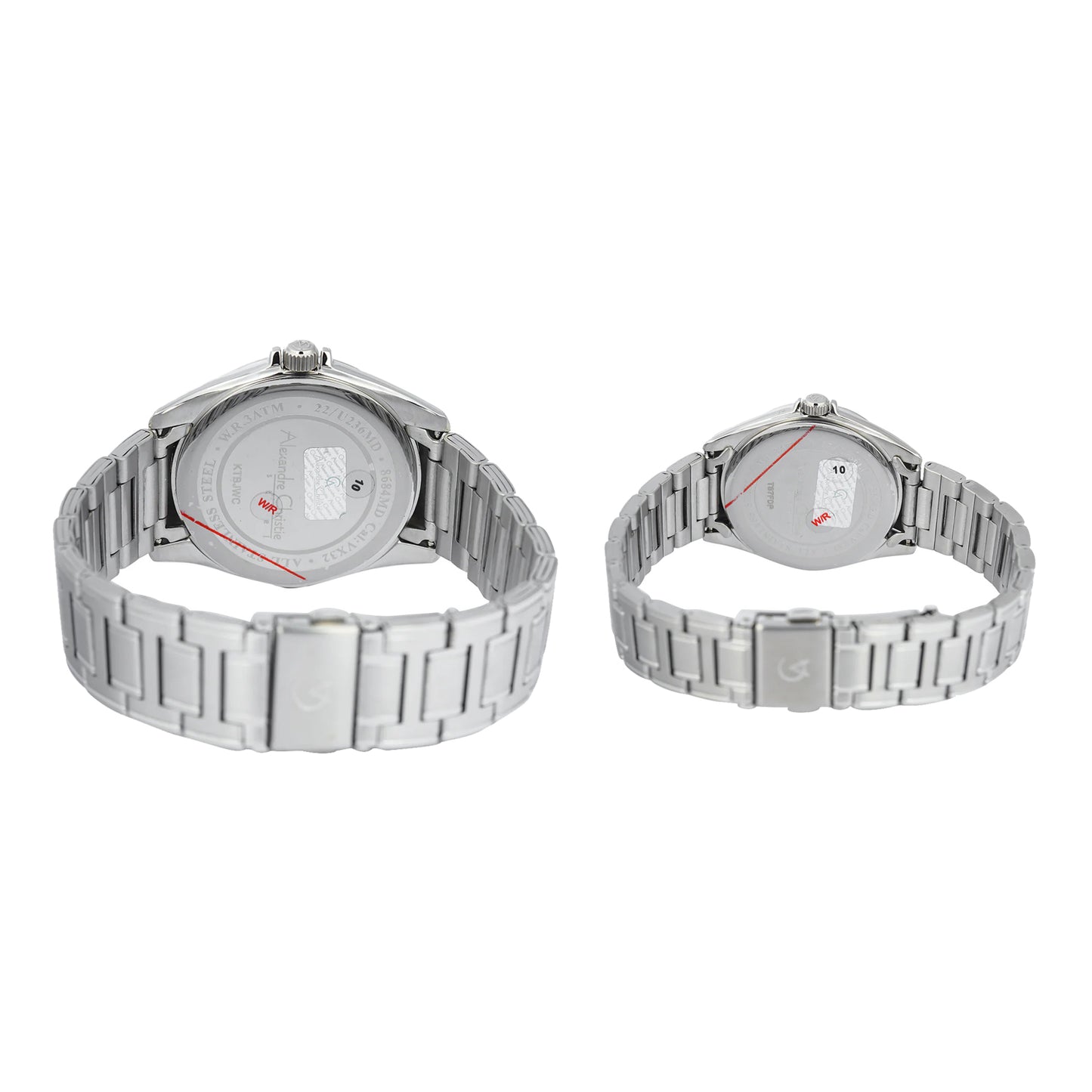 8684MDLDSSSL Couple's Classic Quartz Watch 41+32mm
