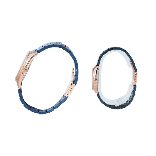 8684MDLDURBU Couple's Classic Quartz Watch 41+32mm