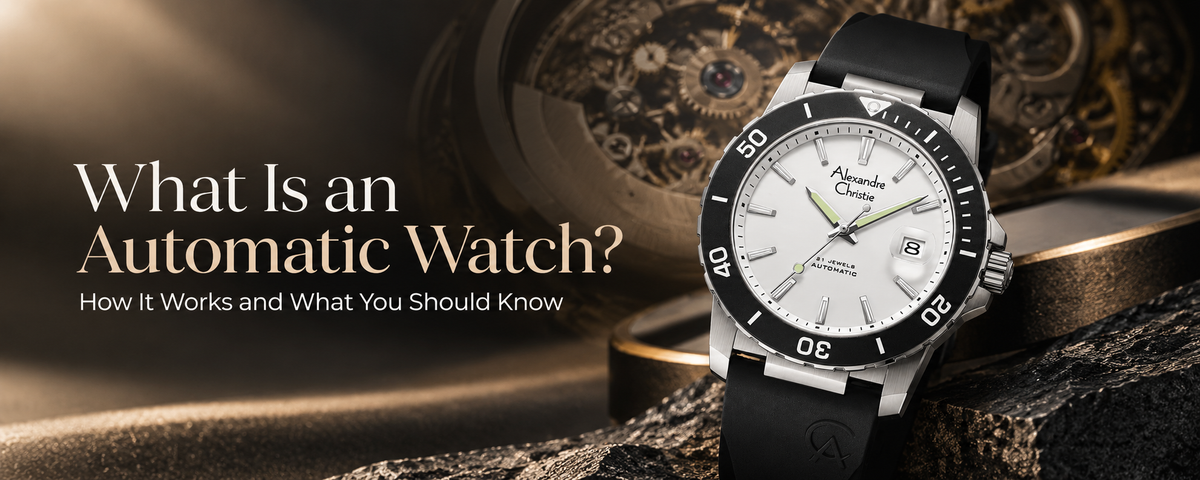 What Is an Automatic Watch? How It Works & More | Alexandre Christie