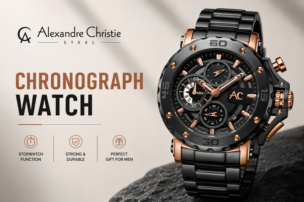 Why Chronograph Watches Are Popular Among Men