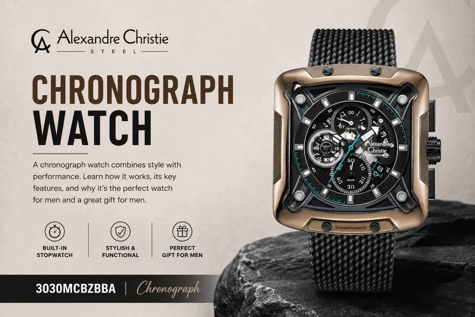 What Is a Chronograph Watch? A Simple Guide to Watches for Men