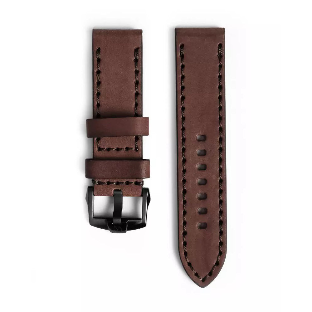Alexandre Christie leather and FKM rubber watch straps