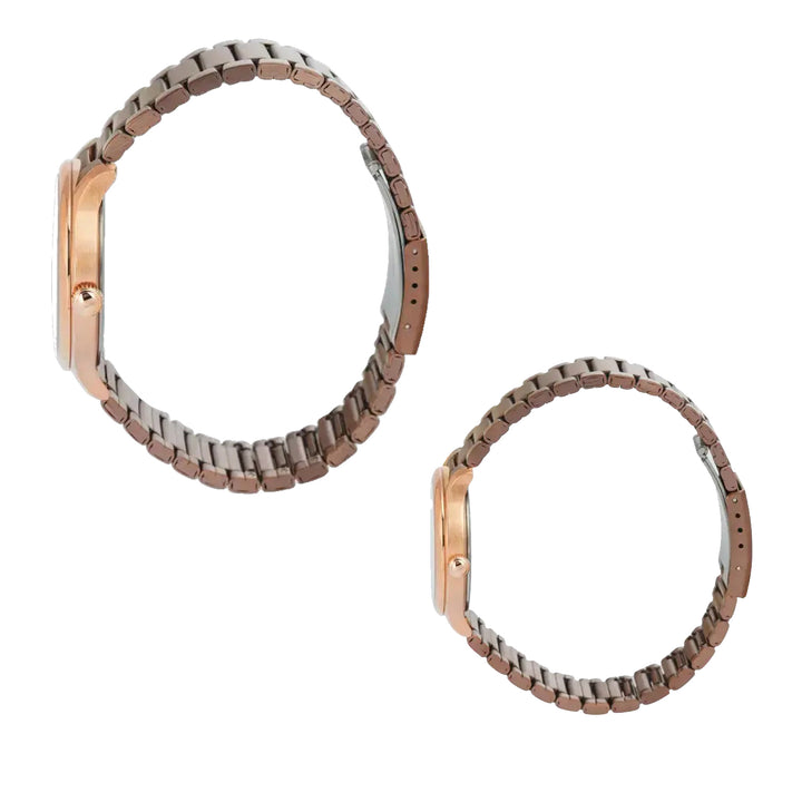 1042MDLDFROBO Couple's Classic Quartz Watch 32+40mm