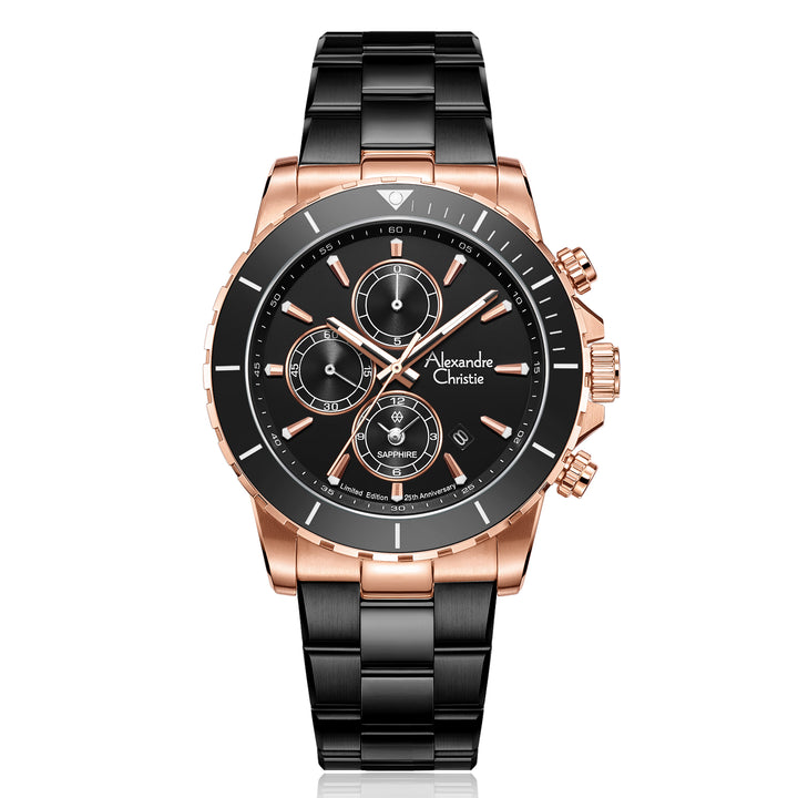 6141XXVMBRBA 25th Anniversary Limited Edition Men's Chronograph Quartz Watch 42mm