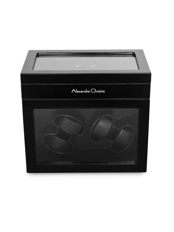ACWW4X5BK01 Automatic Watch Winder 4 Rotating Slots with 5 Slot Organiser