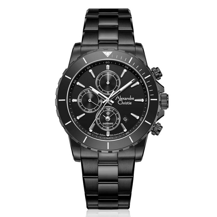 6141XXVMIPBA 25th Anniversary Limited Edition Men's Chronograph Quartz Watch 42mm