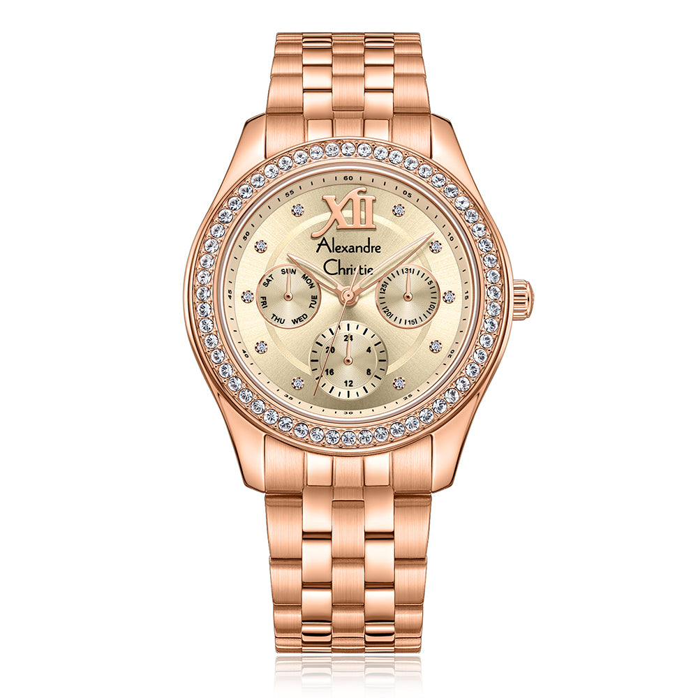 2496BFBRGLN Women's Multi-Function Quartz Watch 36mm