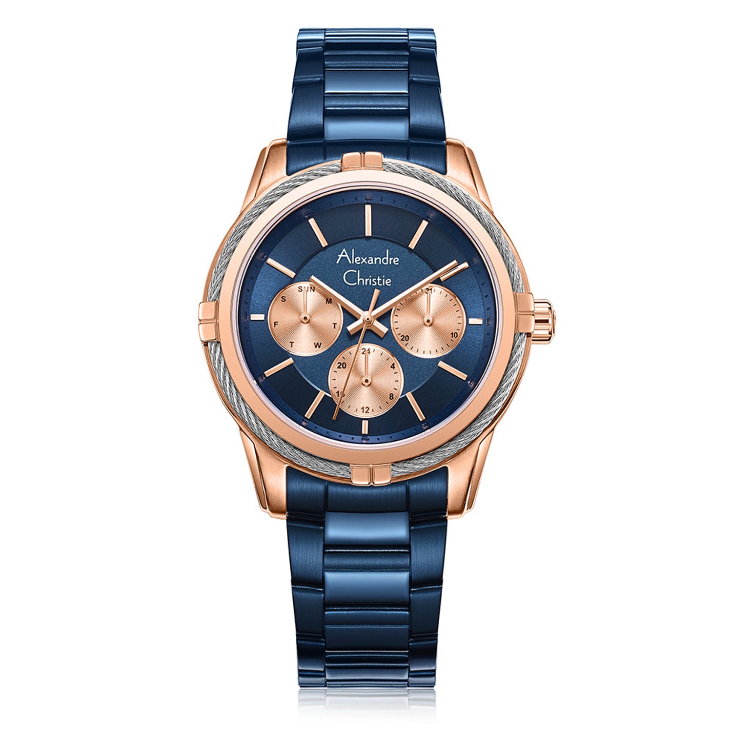 2843BFBURBU Women's Multi-Function Quartz Watch 38mm