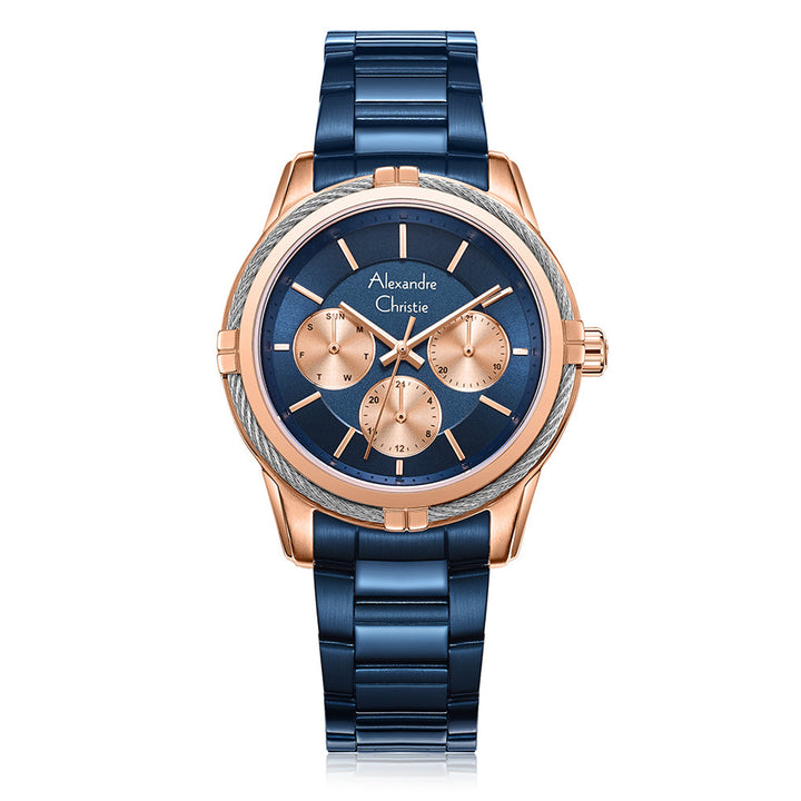 2843BFBURBU Women's Multi-Function Quartz Watch 38mm