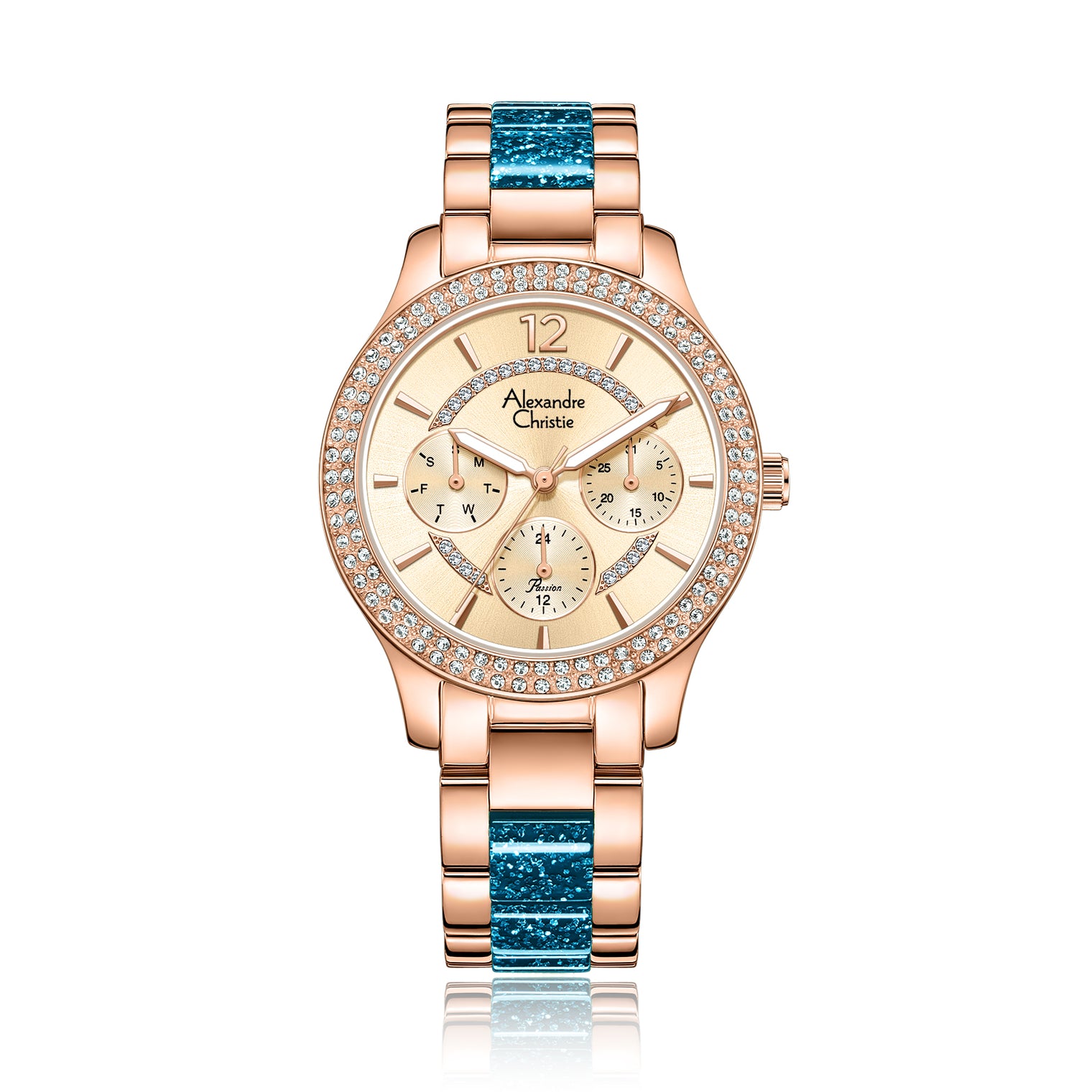 2914BFBRGLGLB Women's Multi-Function Quartz Watch 35mm
