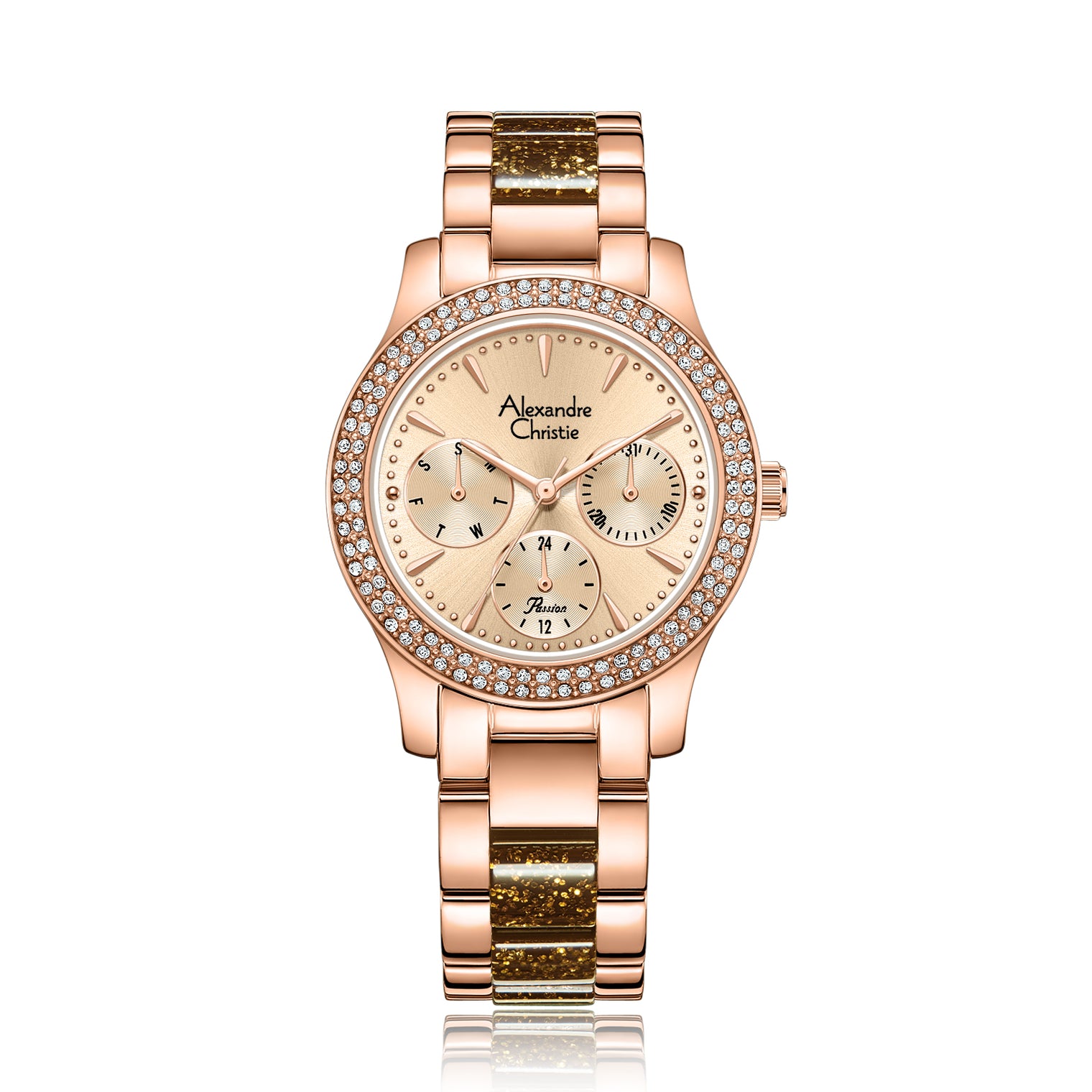 2932BFBRGLNBO Women's Multi-Function Quartz Watch 33mm