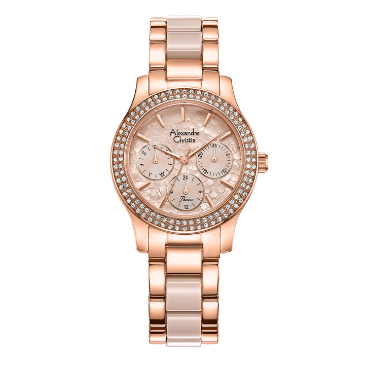 2932BFBRGLNPN Women's Multifunction Quartz Watch 33mm