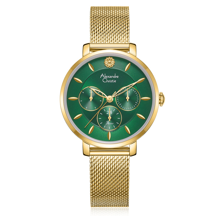 2959BFBGPGN Women's Multifunction Quartz Watch 35mm