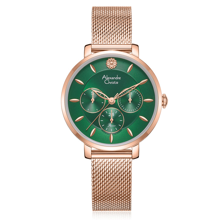 2959BFBRGGN Women's Multifunction Quartz Watch 35mm