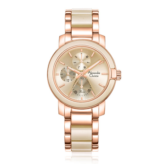 2996BFBRGLN Women's Multi-Function Quartz Watch 33mm