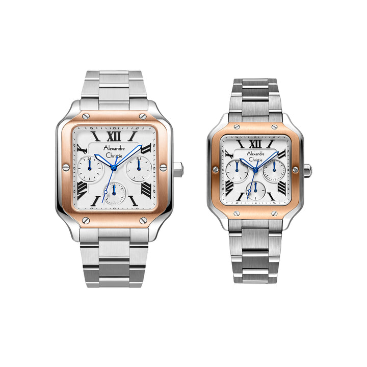 2B18MFBFTRSLBA Couple's Multi-Function Quartz Watch 40+35mm