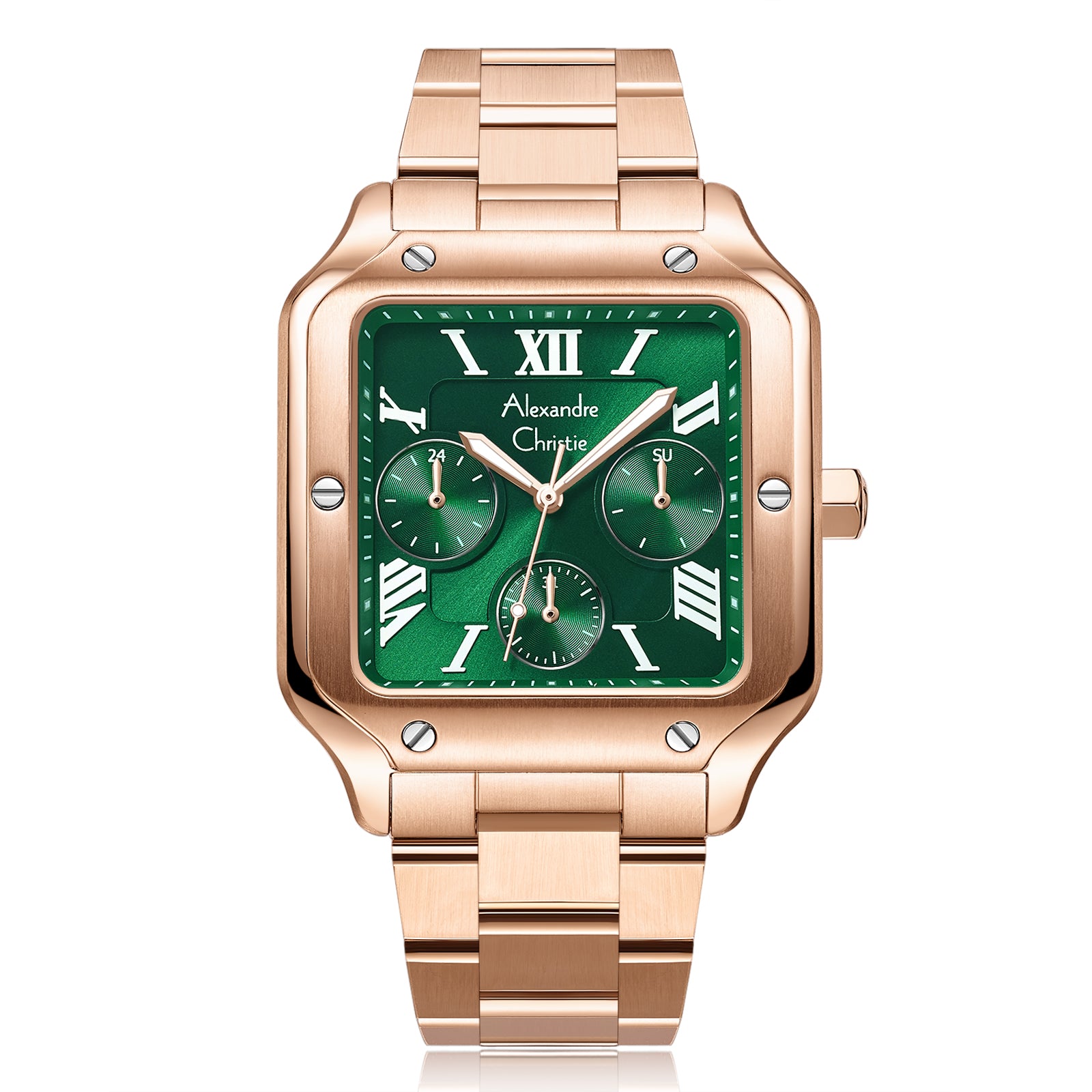 2B18MFBRGGNSL Men's Multi-Function Quartz Watch 40mm – Alexandre Christie