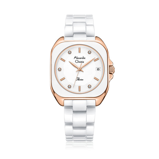 Alexandre Christine 2B31LDBRGSL Women's Multi-function Quartz Watch 30mm