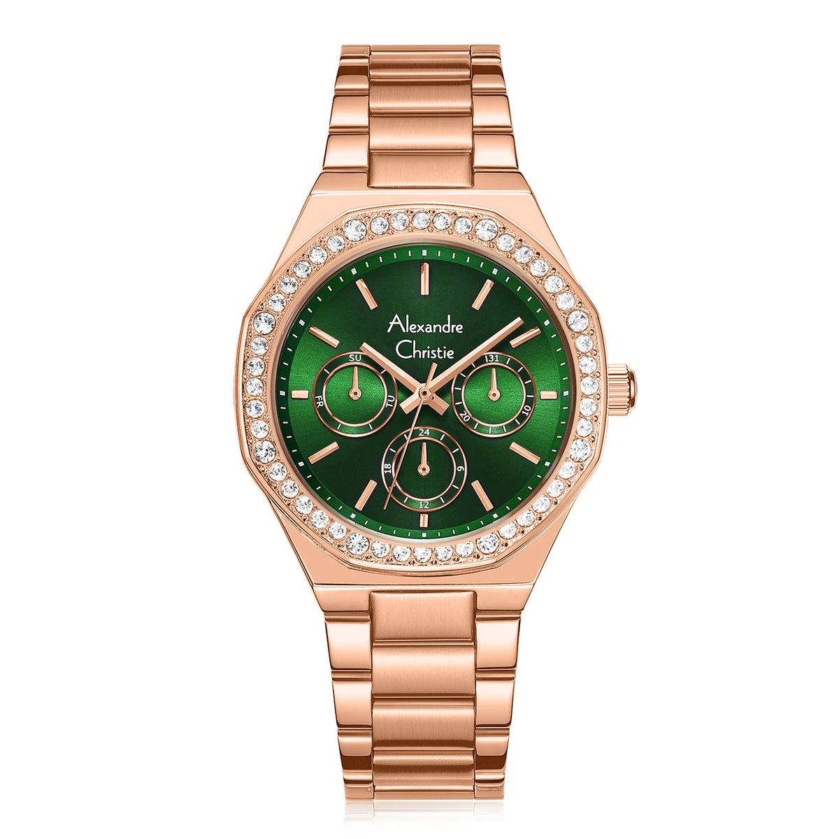 2B58BFBRGGN Women's Multifunction Quartz Watch 36mm