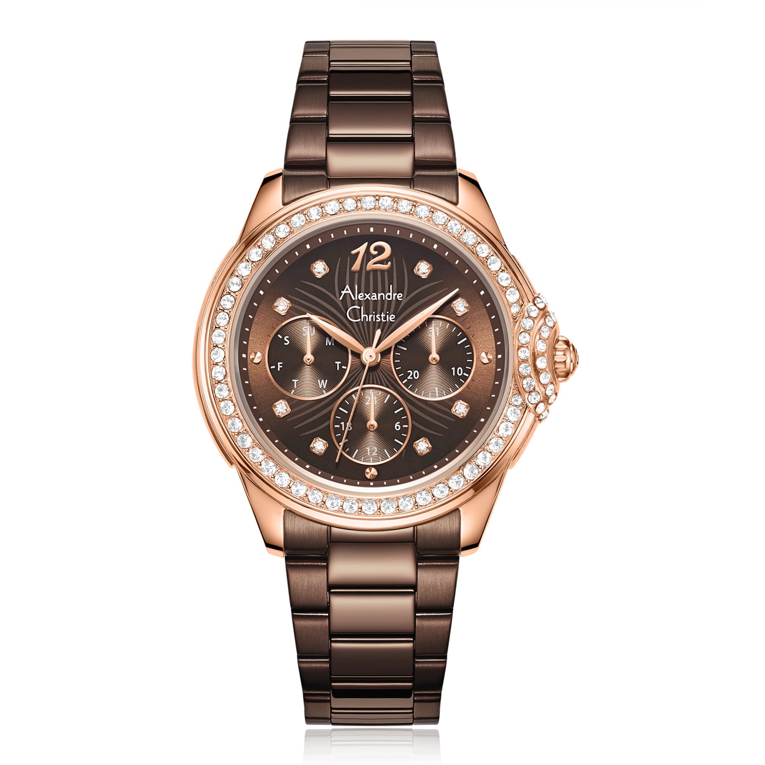 2C13BFFROBO Women's Multifunction Quartz Watch 38mm