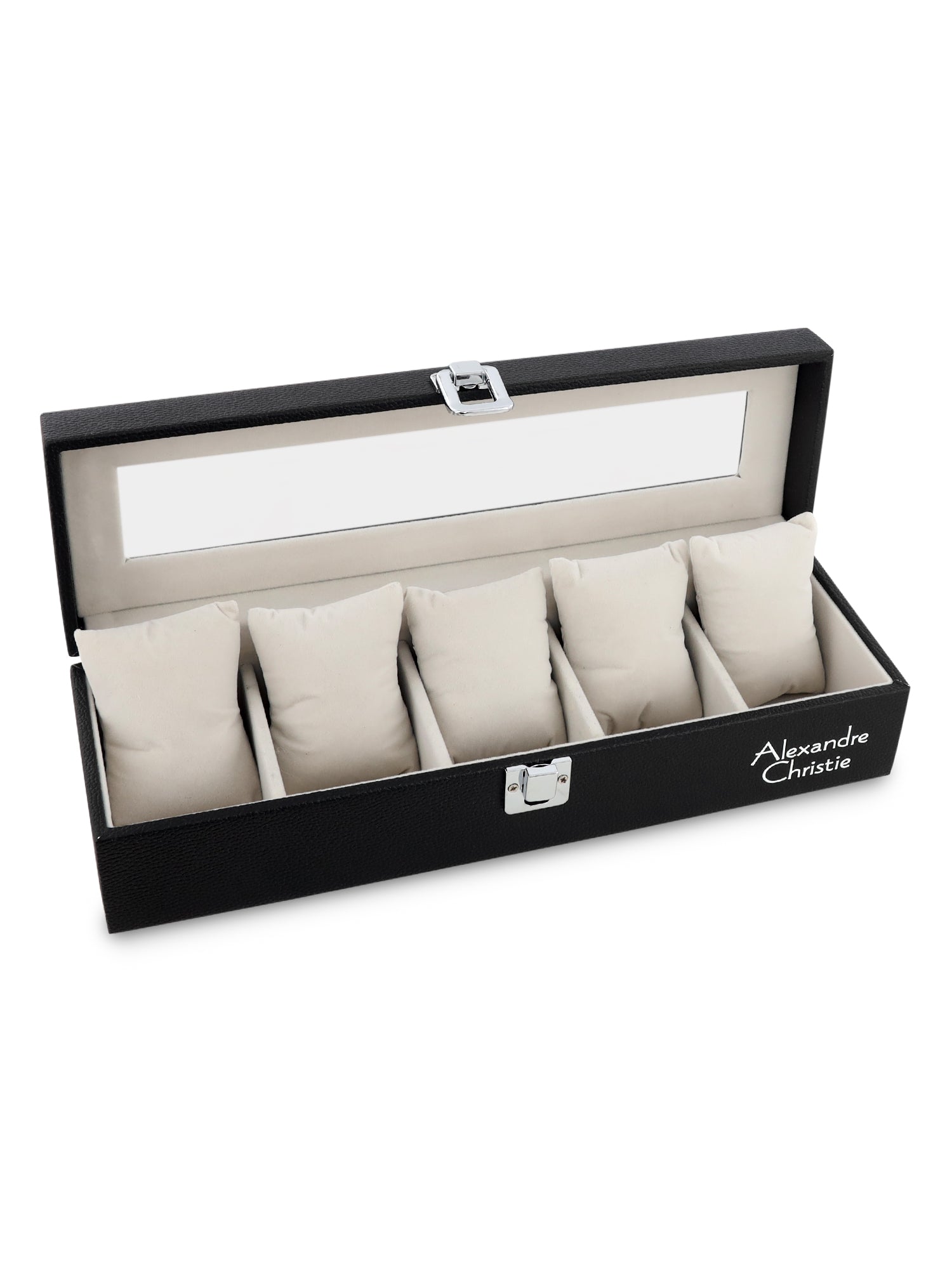 ACWORG01BK5 Unisex 5 Slot Watch Organiser Box