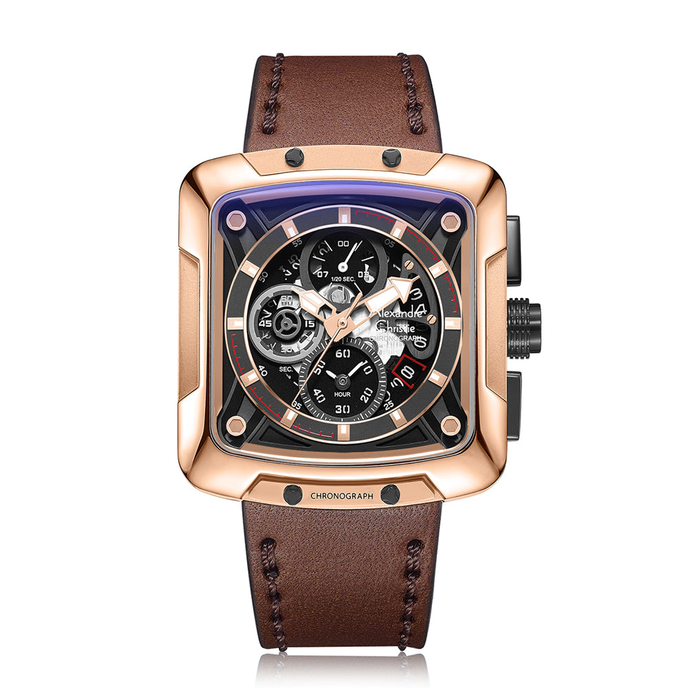 3030MCLBRBA Men's Chronograph Quartz Watch 44mm