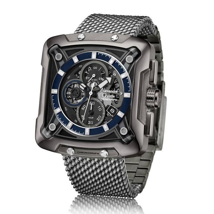 3030MCBIGBU Men's Chronograph Quartz Watch 44mm