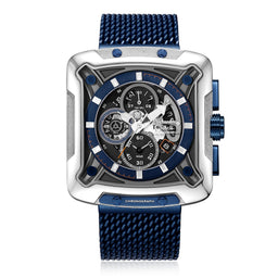 Silver and Blue