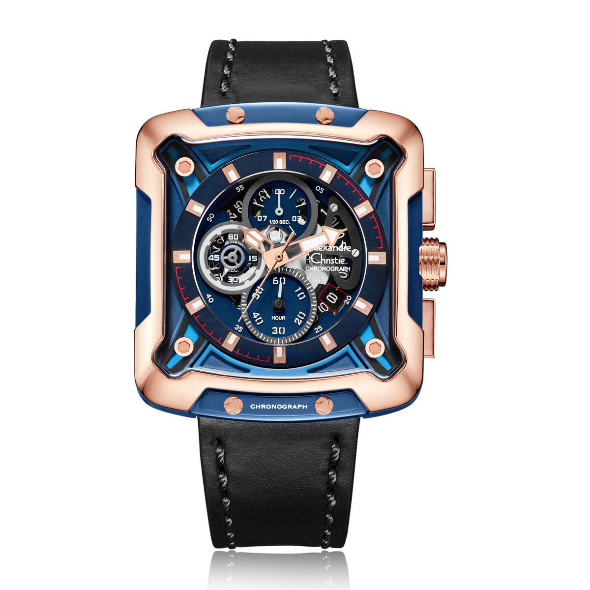 3039MCLURBU Men's Chronograph Quartz Watch 44mm