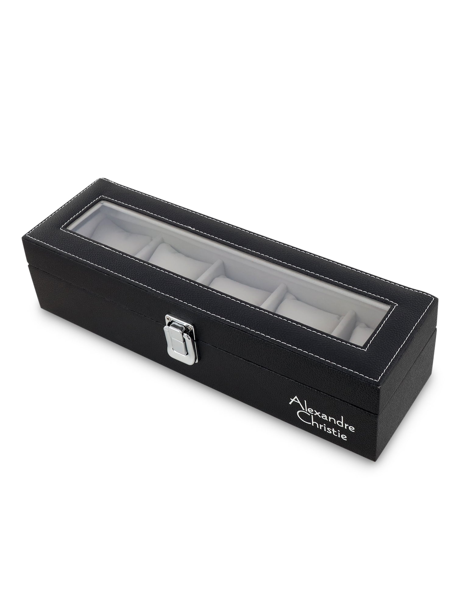 ACWORG01BK5 Unisex 5 Slot Watch Organiser Box