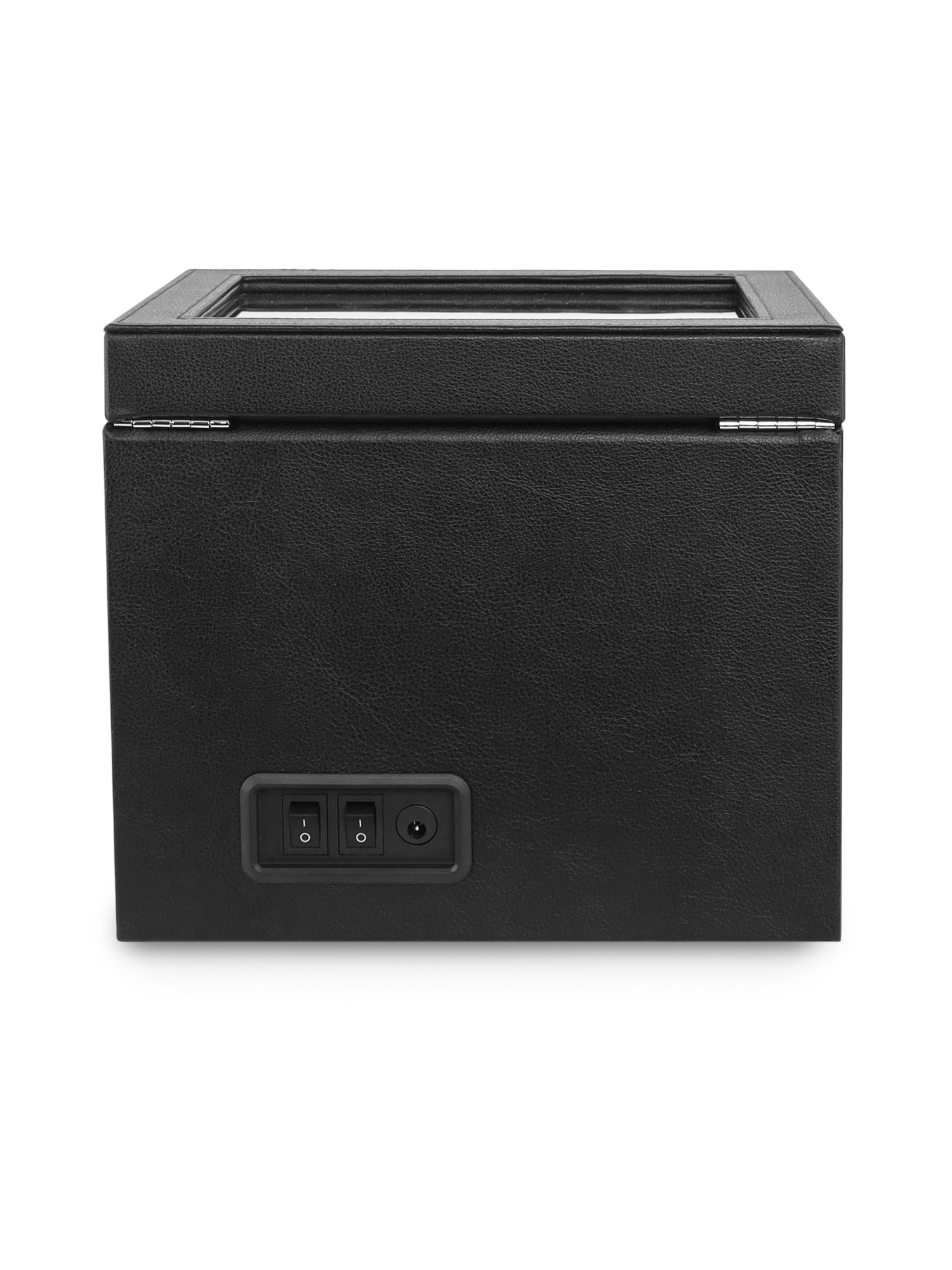ACWW2X8BK01 Automatic Watch Winder 2 Rotating Slots with 8 Slot Organiser