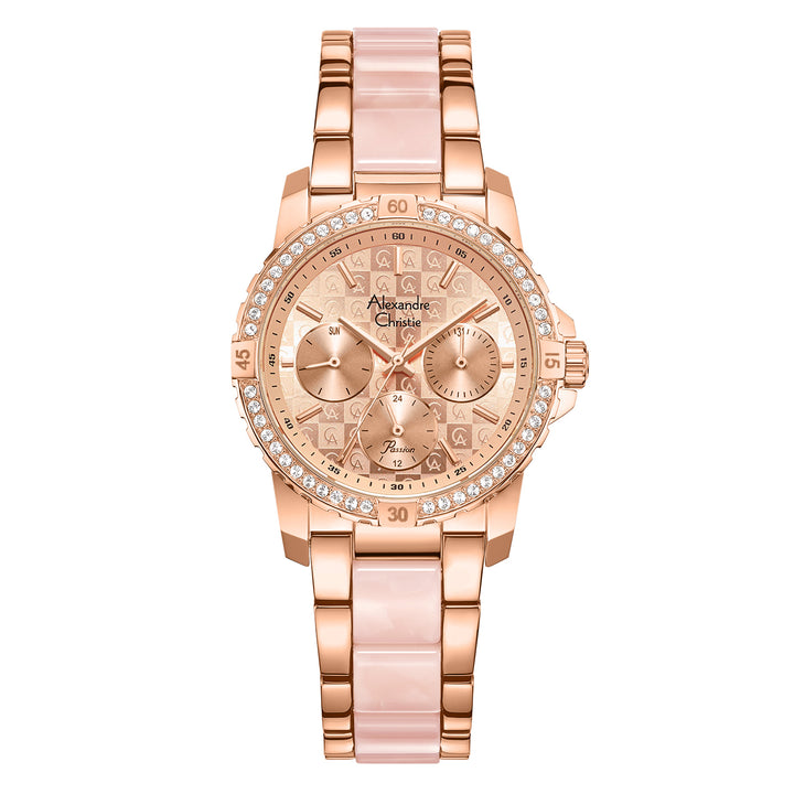 6141BFBRGLNPN2 Women's Multifunction Quartz Watch 32mm