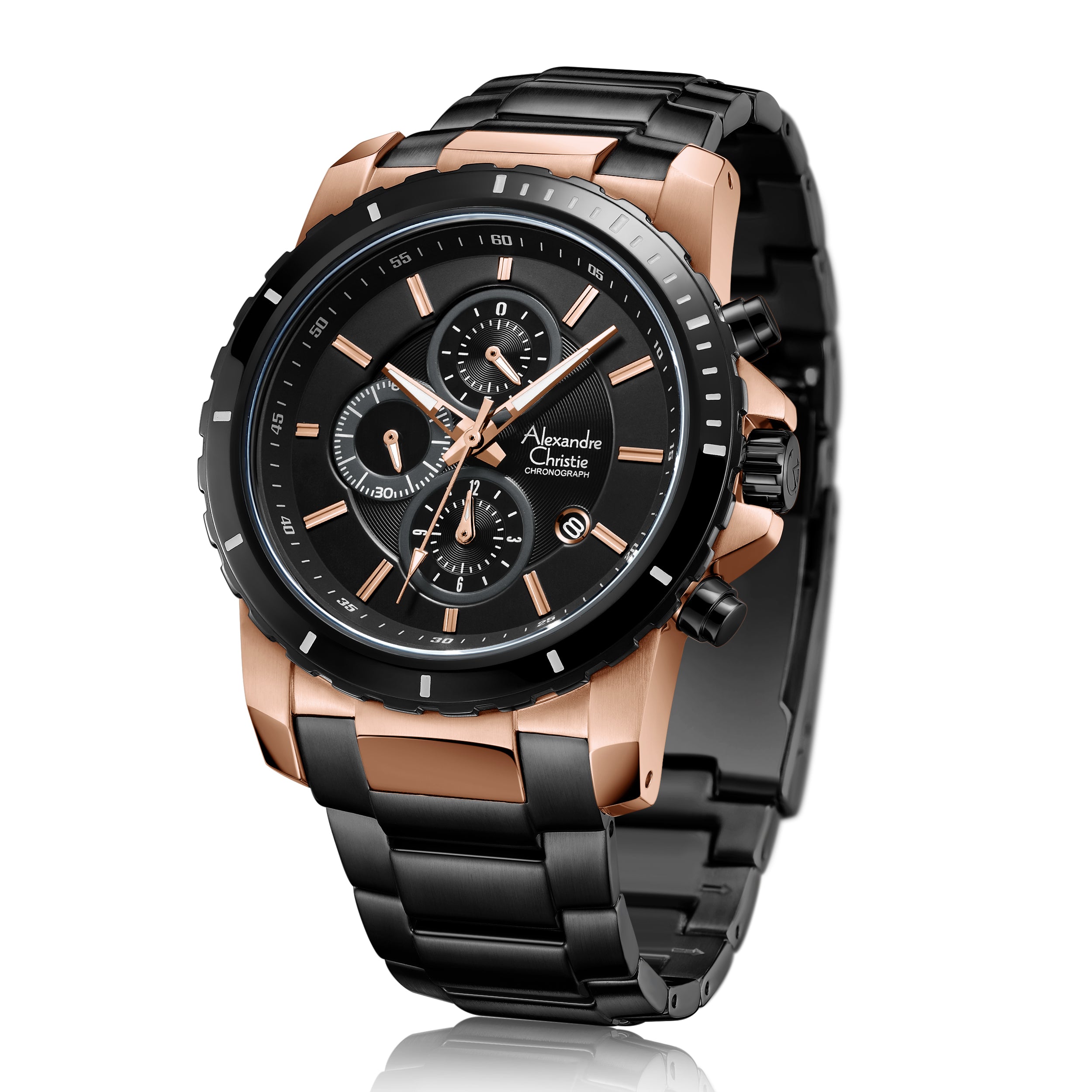 6141MCBBRBA Men's Chronograph Quartz Watch 44mm