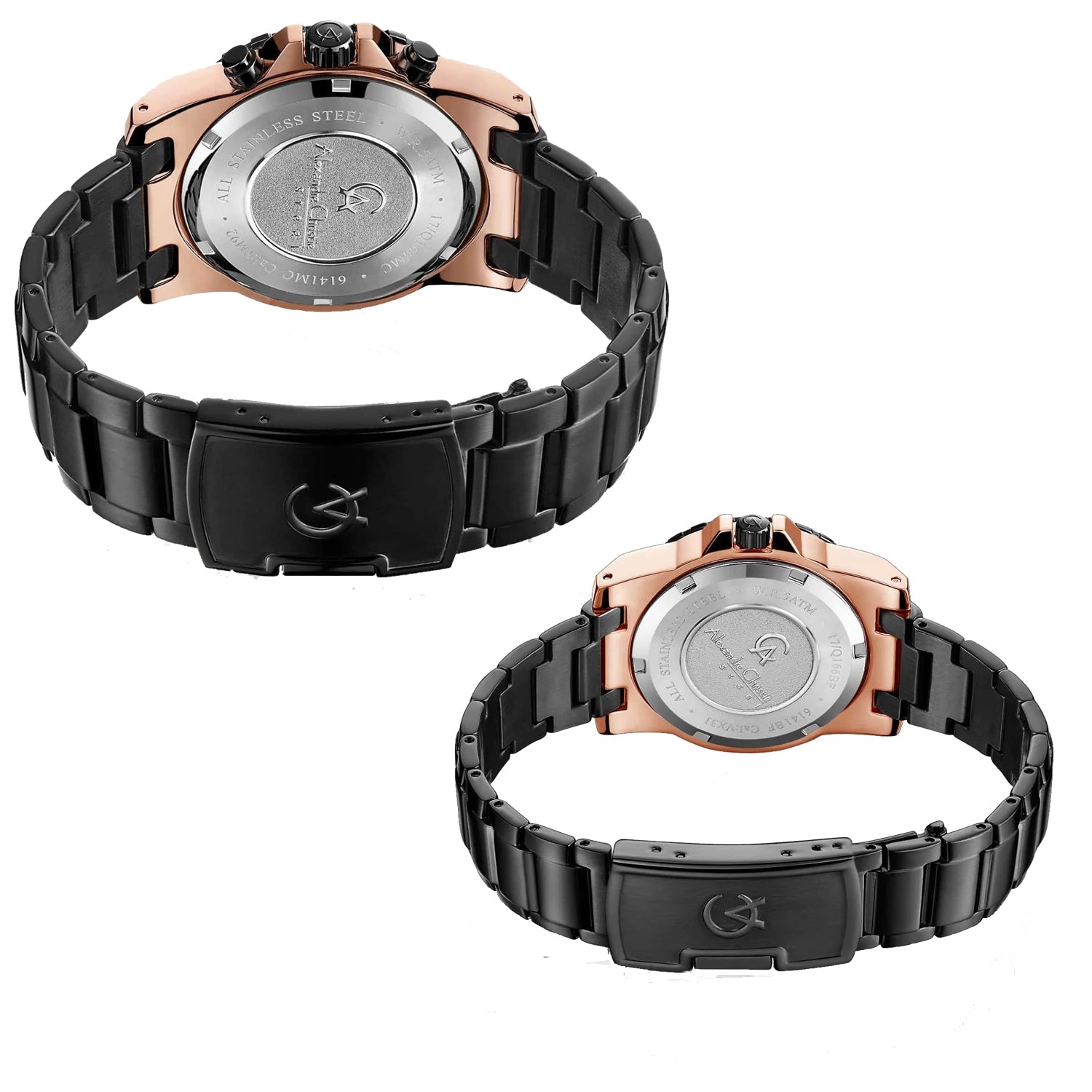 6141MCBFBRBA Couple's Chronograph Quartz Watch 44+ 36mm