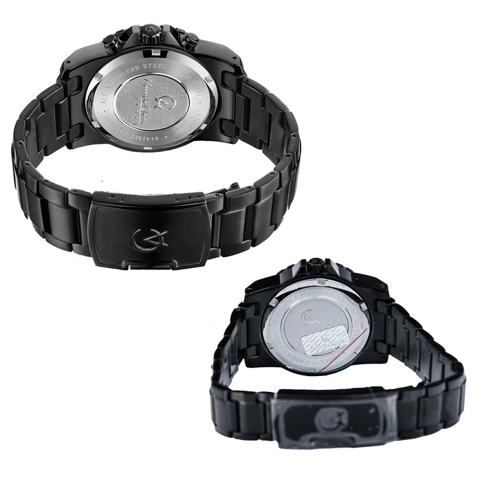 6141MCBFIPBA Couple's Chronograph Quartz Watch 44 + 36mm