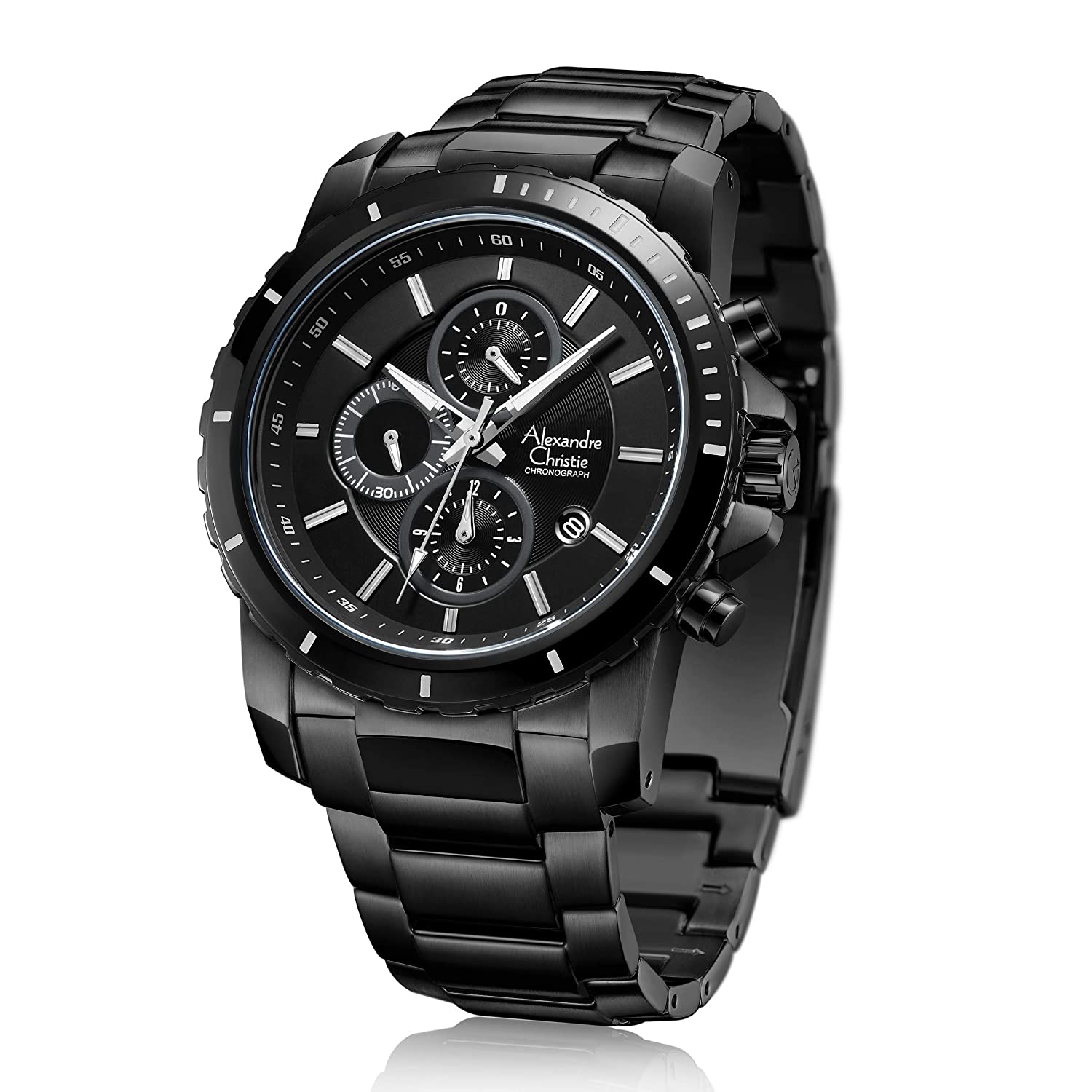 6141MCBIPBA Men's Chronograph Quartz Watch 44mm