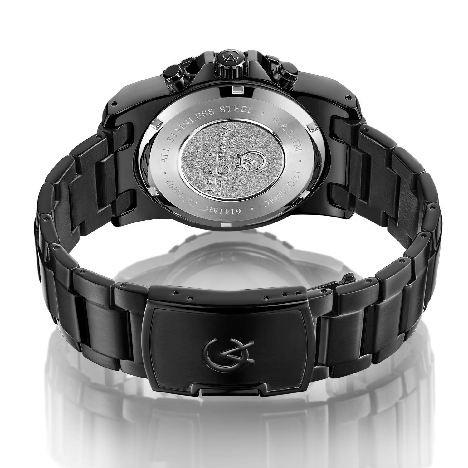 6141MCBIPBA Men's Chronograph Quartz Watch 44mm