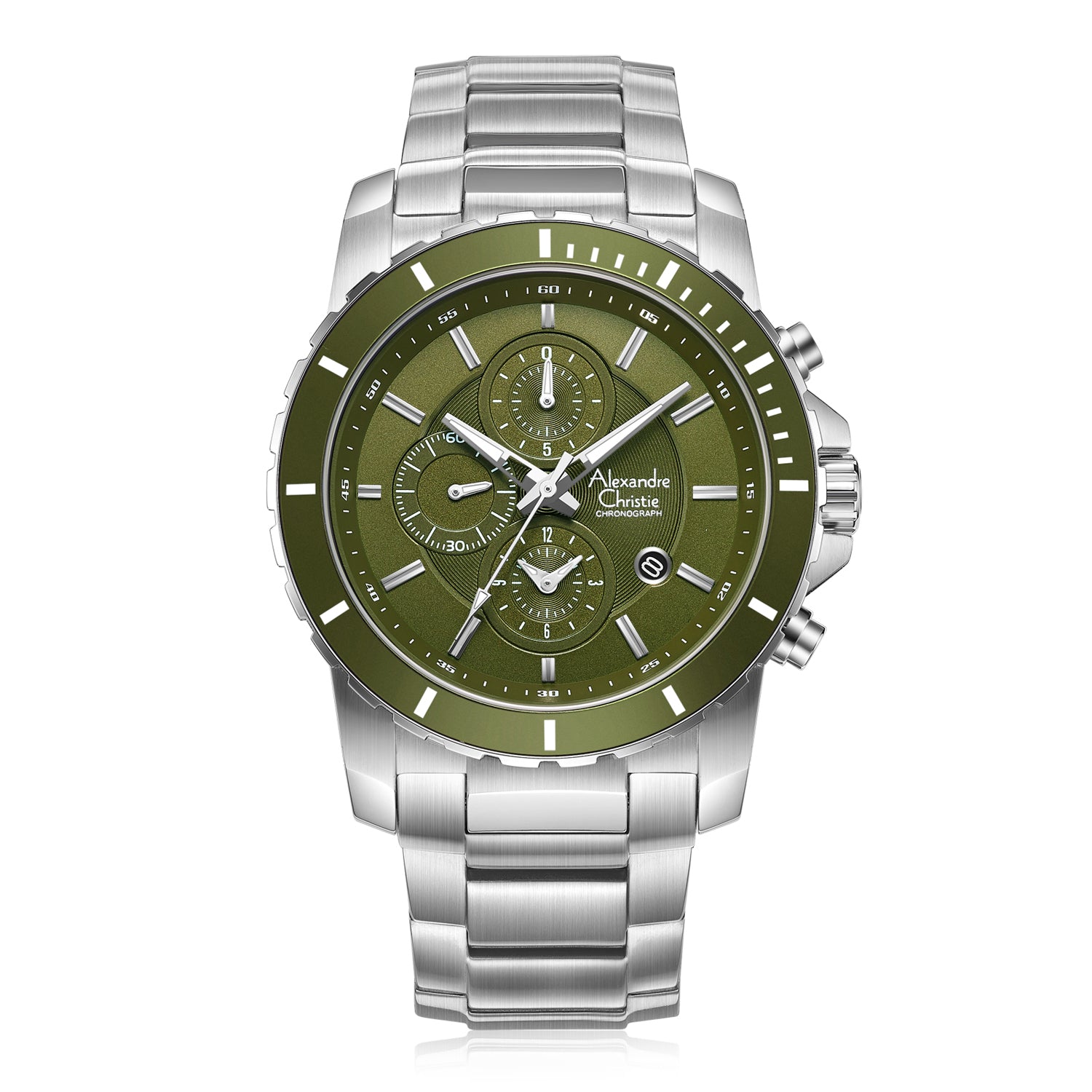 6141MCBSSGN Men's Chronograph Quartz Watch 44 mm