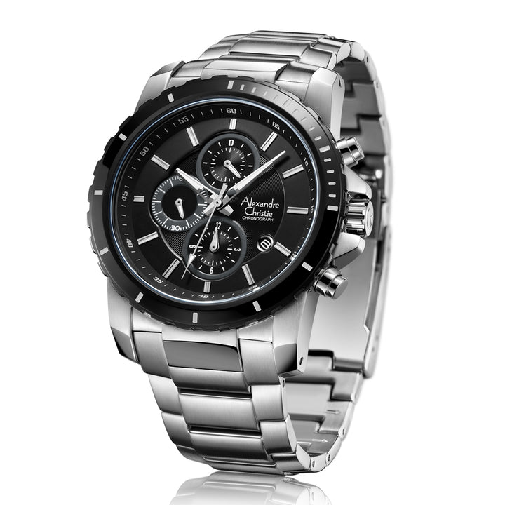 6141MCBTBBA Men's Chronograph Quartz Watch 44mm