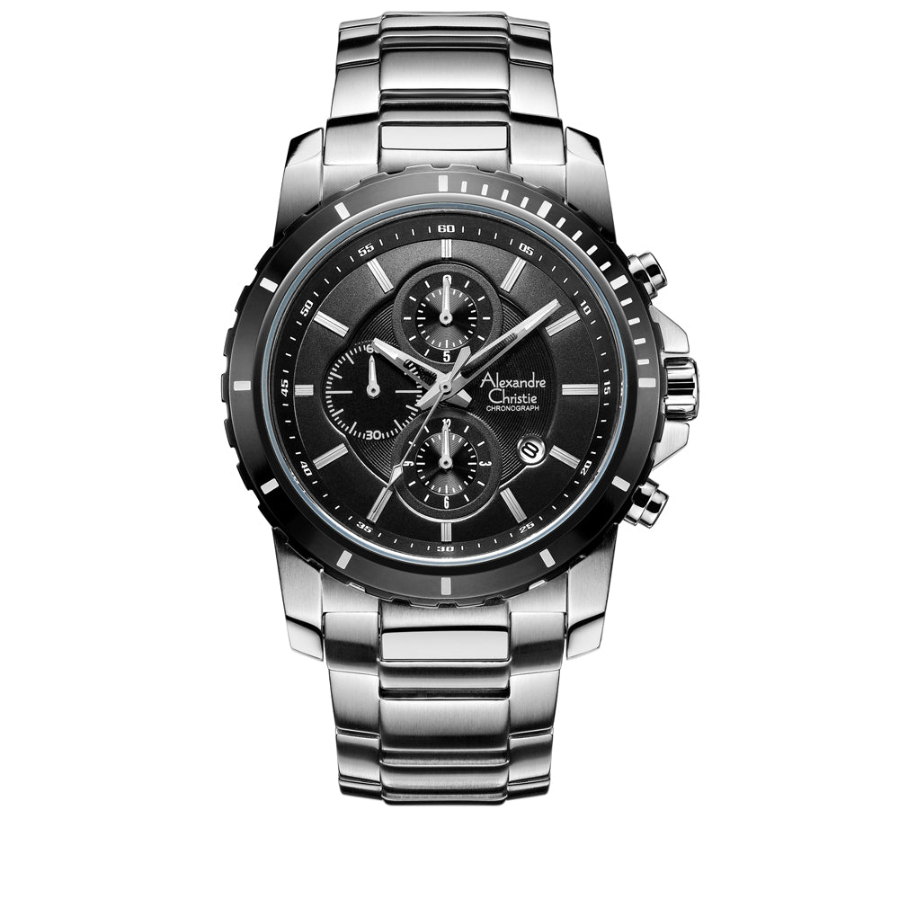 6141MCBTBBA Men's Chronograph Quartz Watch 44mm